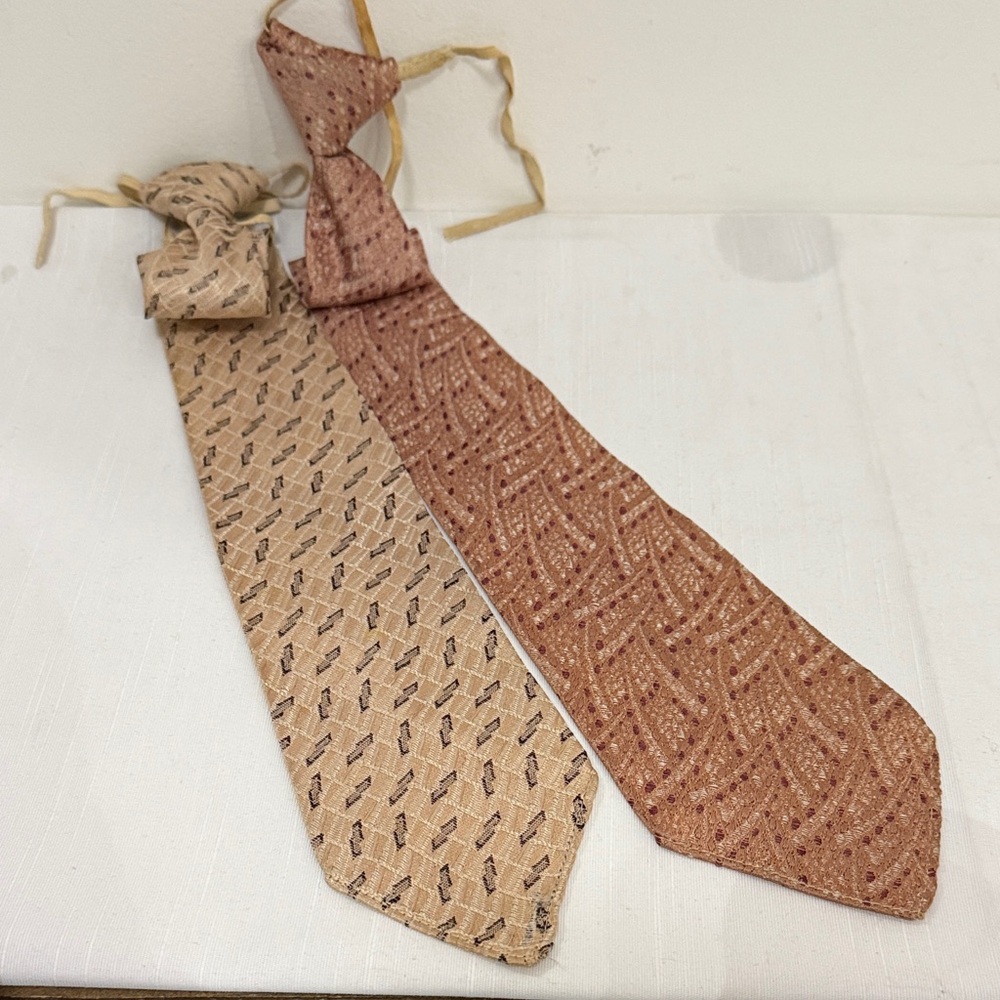 Elegant Tan and Brown Men's Ties